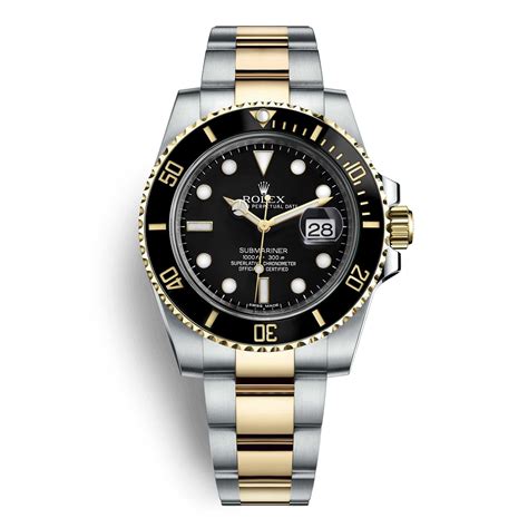 rolex submariner oyster 40mm steel and yellow gold price